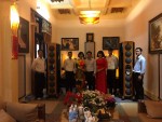 Cổ vũ Đội tuyển Việt Nam cùng ngài Chủ Tịch Jorgen Olofsson hãng Marten